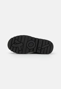 Koi Footwear COSMIC FIRE METAL PLATFORM BOOTS  - Veterboots - black/multi-coloured