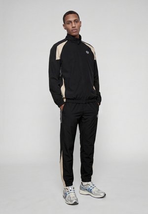 Sergio Tacchini, LIBERATO TRACKSUIT SET - Survêtement - black mojave desert