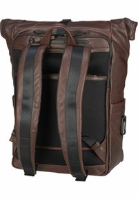 Piquadro HARPER ROLLTOP RFID - Zaino - di moro