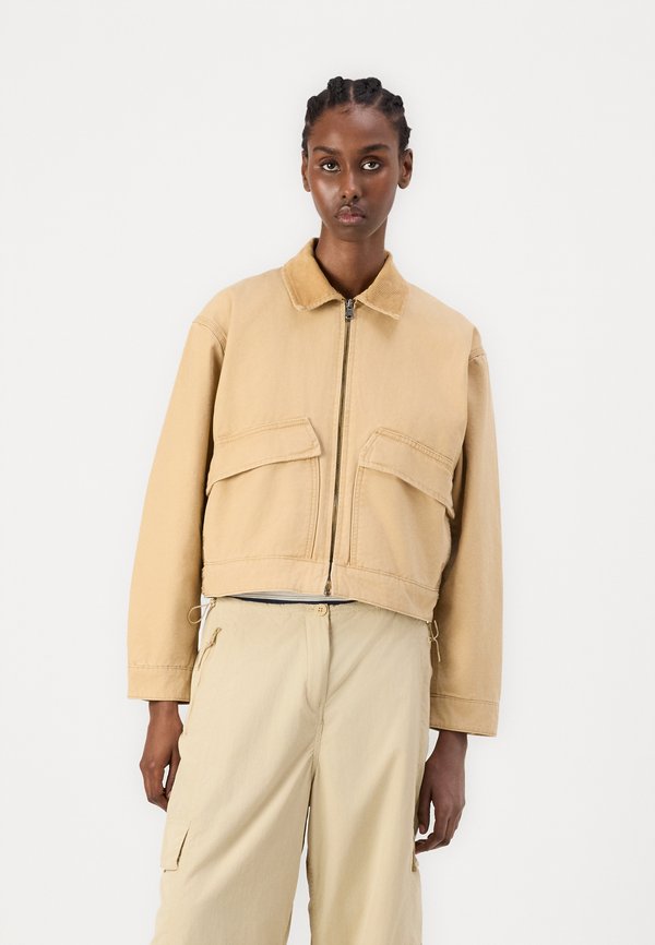 STRAFFORD WASHED LEAF - Summer jacket - light wheat