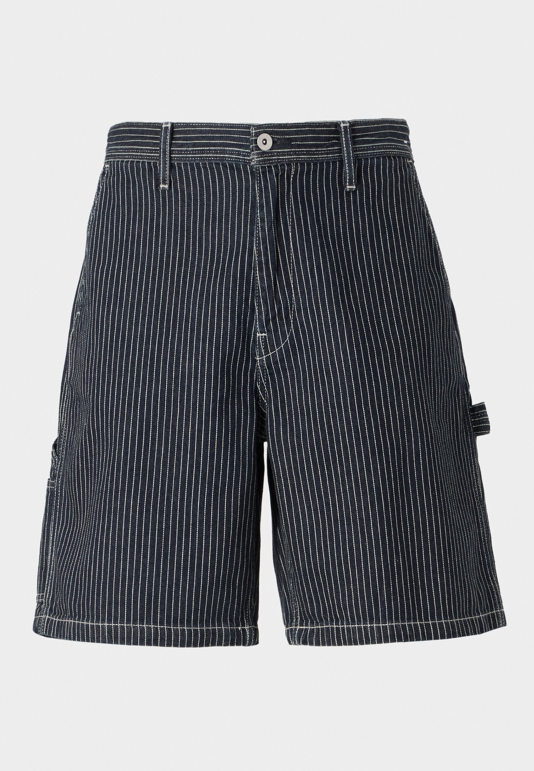 GAP SHORT STRIPE Denim shorts railroad blue/blue - Main Image