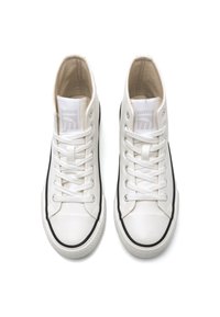 mtng Zapatillas altas - blanco mate