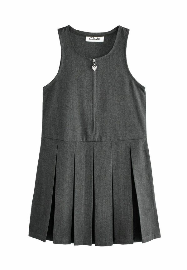 REGULAR FIT - ZIP FRONT PLEATED SCHOOL PINAFORE - Freizeitkleid