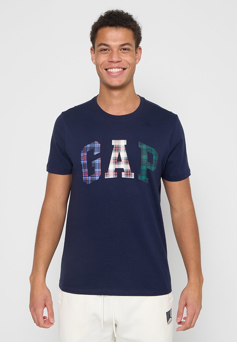 GAP T-shirt print donkerblauw