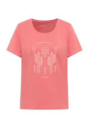 Mustang, HALBARM-STYLE ALMA - T-shirts print - rosa