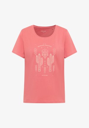 Mustang, HALBARM-STYLE ALMA - T-shirts print - rosa