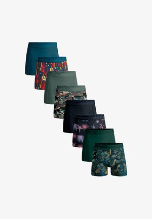MUCHACHOMALO, 8-PACK - Lange Boxershorts - print green black blue