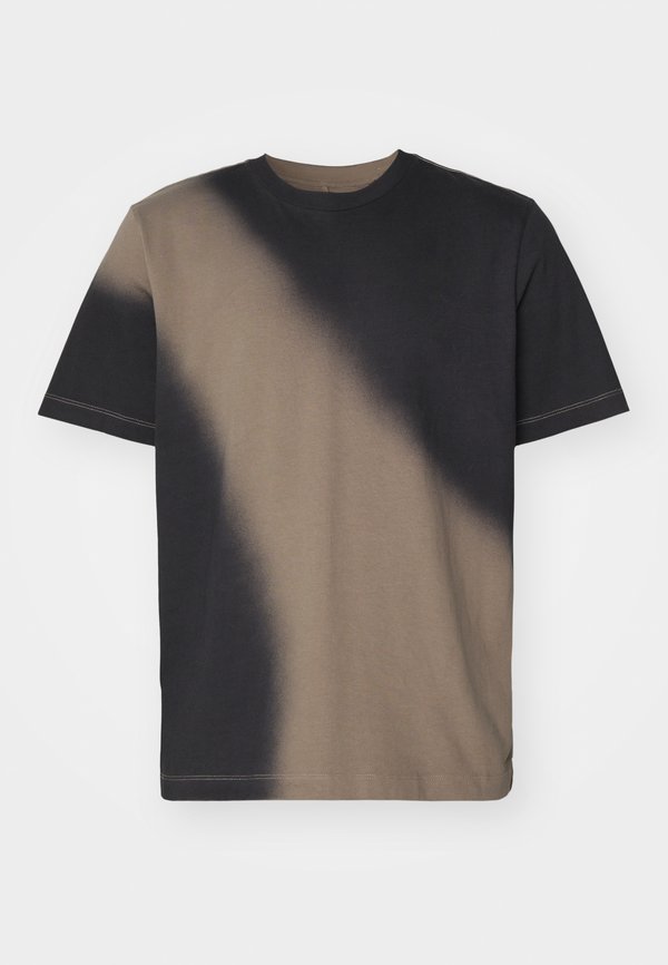 OMBRE CLIFF TEE - Print T-shirt - dark army2