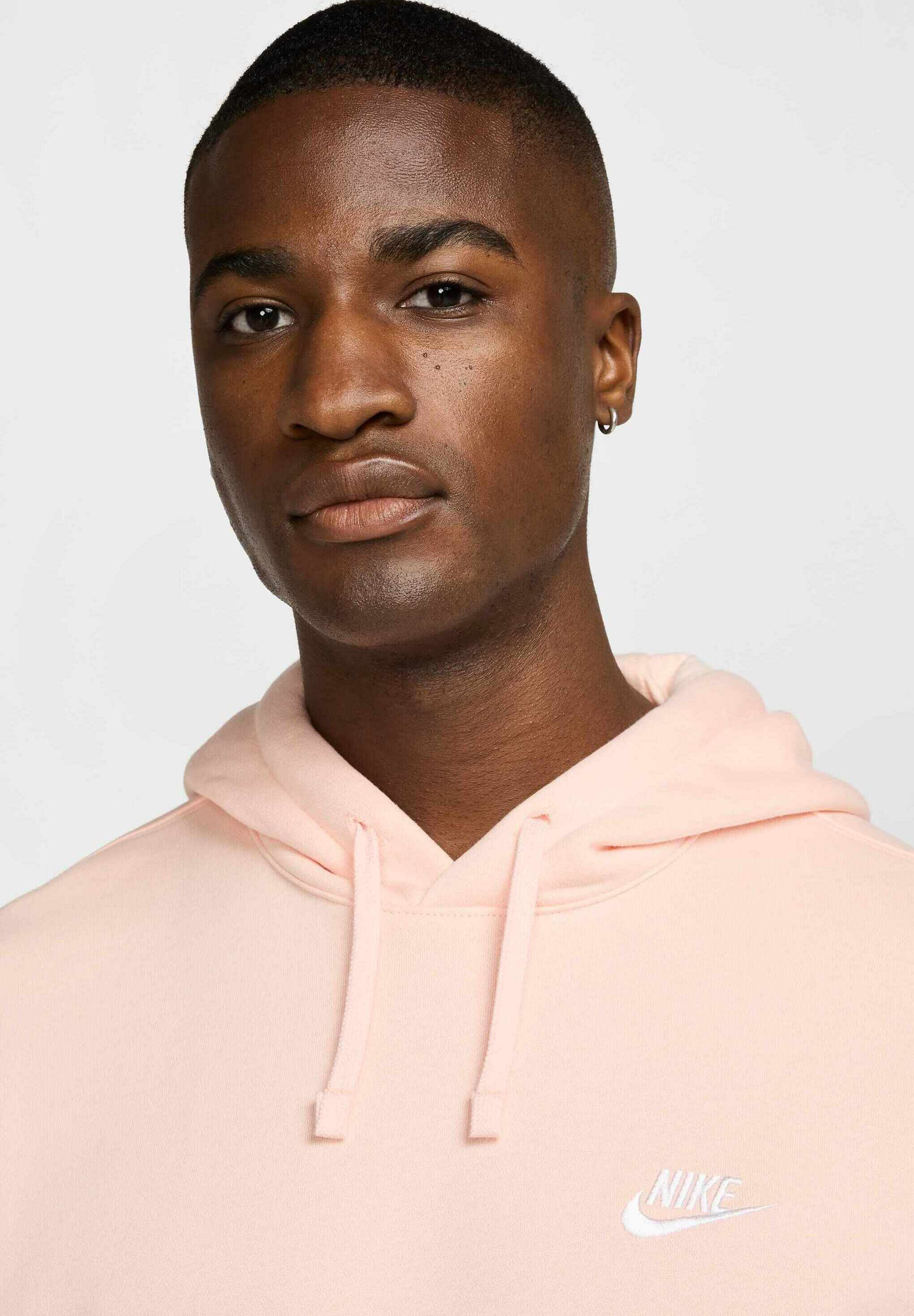 nike bleached coral hoodie