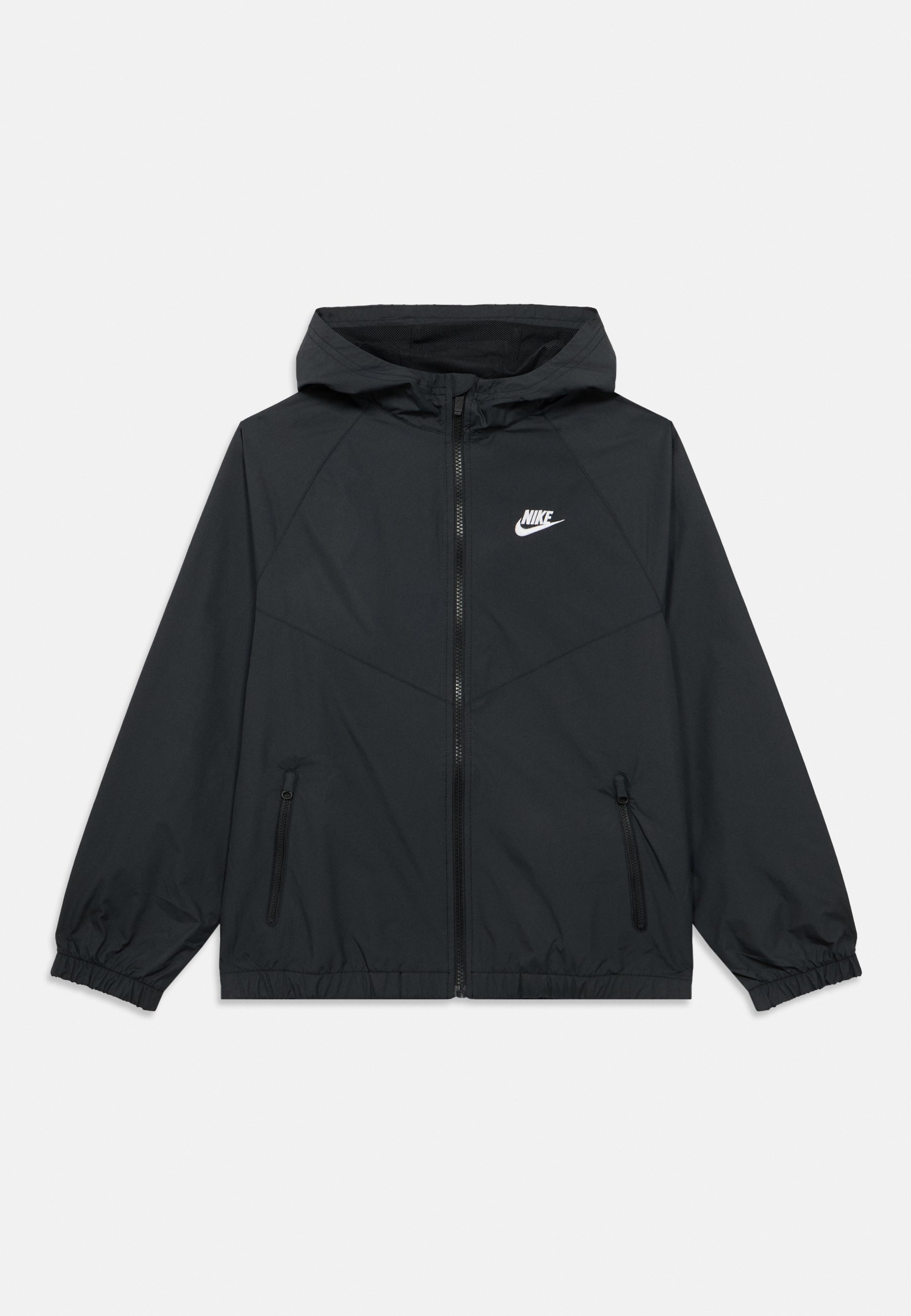 plain black nike jacket