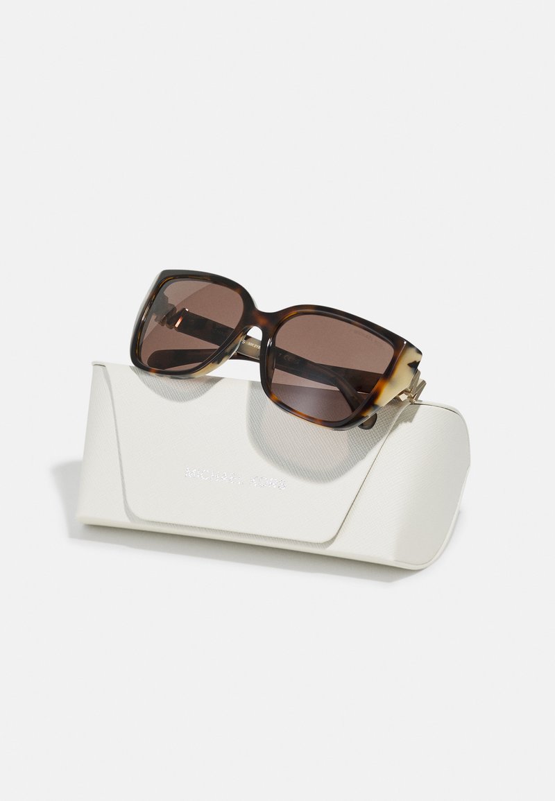 Michael Kors ACADIA - Sunglasses - cream tortoise/light  display picture 1