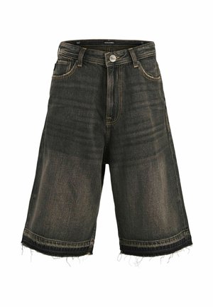 Jack & Jones Junior Denimové šortky - black denim