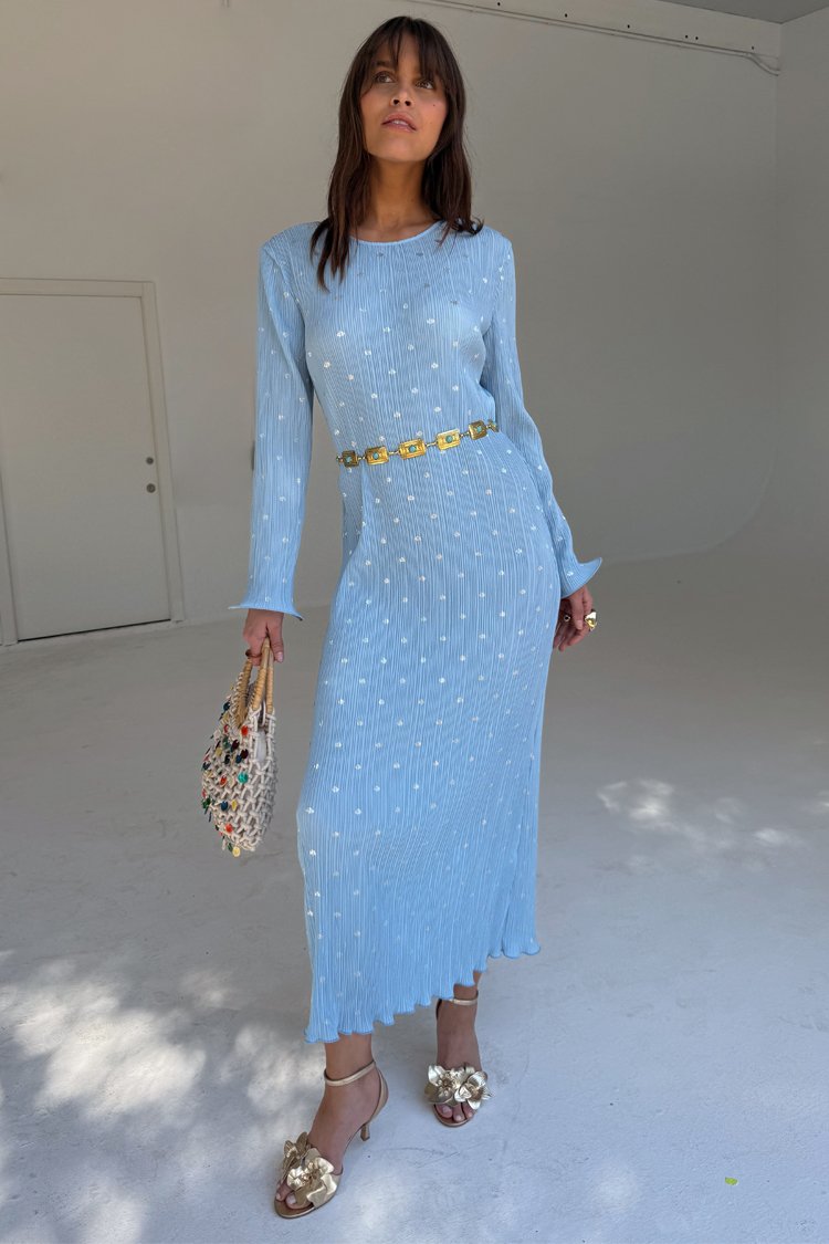 sachin and babi light blue dress Never Fully Dressed DRESS - Day dress - blue