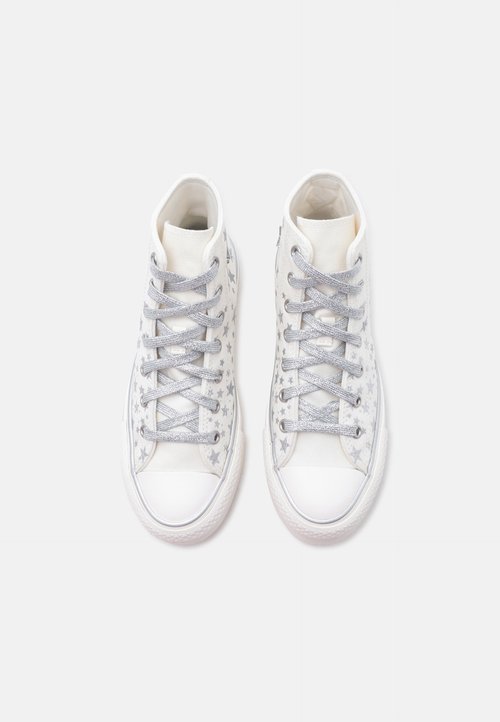 Converse CHUCK TAYLOR ALL STAR EVA LIFT UNISEX - High-top trainers - egret/silver-coloured — photo 4