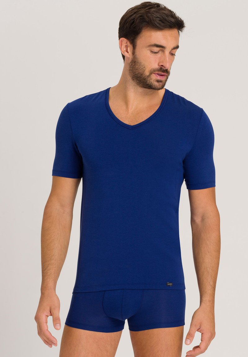 Hanro FUNCTION Unterhemd/shirt space blue/blau Zalando.de