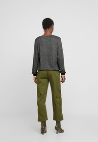 s.Oliver Strickpullover - mottled black