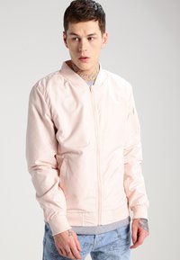 Urban Classics - LIGHT BOMBER JACKET - Giubbotto Bomber - light pink Immagine in miniatura 1