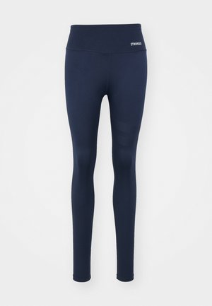 Stronger SIGNATURE CONTOURING LEGGINGS - Tajice - navy blazer