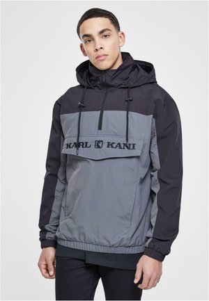 Karl Kani RETRO SPLIT  - Windbreaker - black