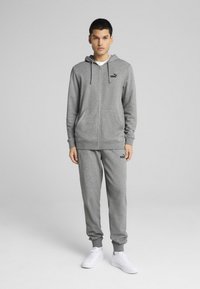Puma - ESS NO. 1 LOGO  - Zip-up sweatshirt - medium gray heather Thumbnail Image 1