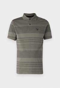 COLBURN TAILORED FIT STRIPED - Poloshirt - green slate