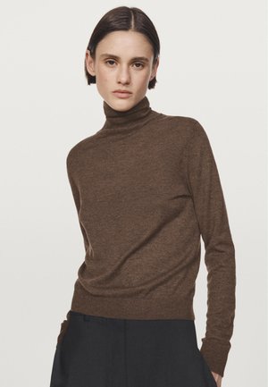 Massimo Dutti Svetr - brown