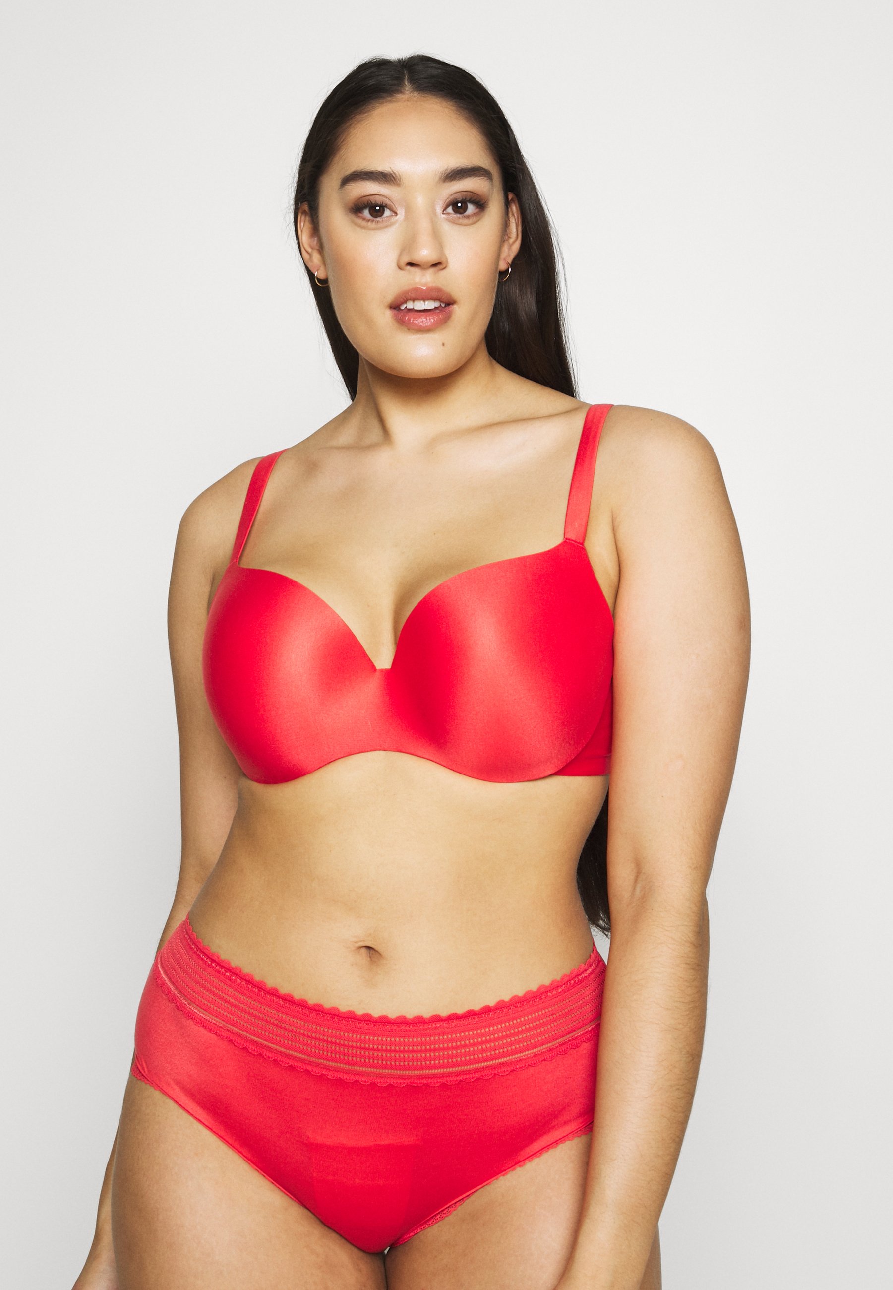 City Chic BODYCON BRA Push up BH tangerine Zalando.no City Chic BODYCON BRA - Push-up BH - tangerine