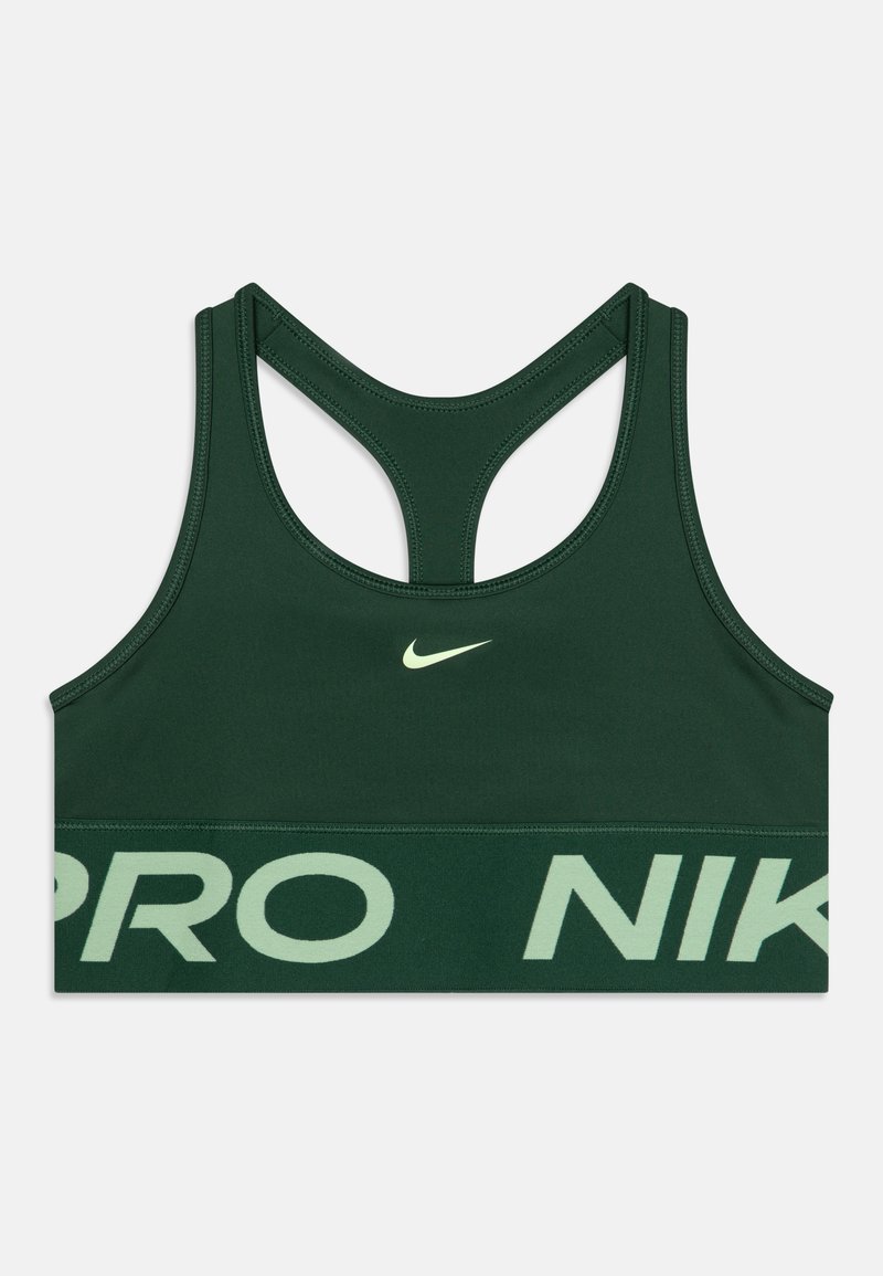 Nike Performance DF PRO BRA - Športni modrček - fir/barely volt