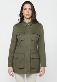 Koroshi - Parkaer - kaki   khaki Miniaturebillede 1