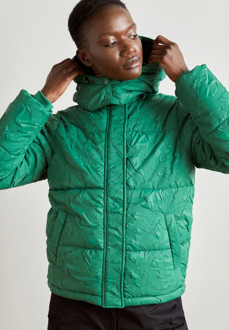Desigual PADDED CALGARY Winter jacket jungle green/green Zalando.ie