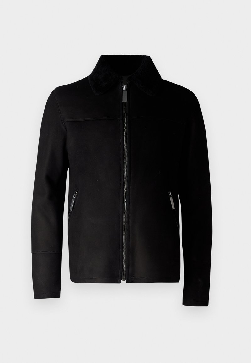 STUDIO ID Leren jas zwart