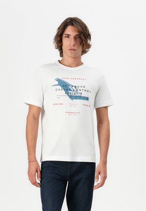 Print T-shirt - white