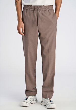 RELAXED FIT  - Stoffhose - deep sand mel