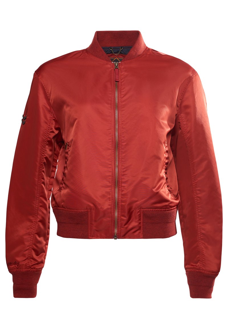 Damen Leichte Jacken | Superdry Bomberjacke rust/rot - SM38189 Damen Leichte Jacken | Superdry Bomberjacke rust/rot - SM38189