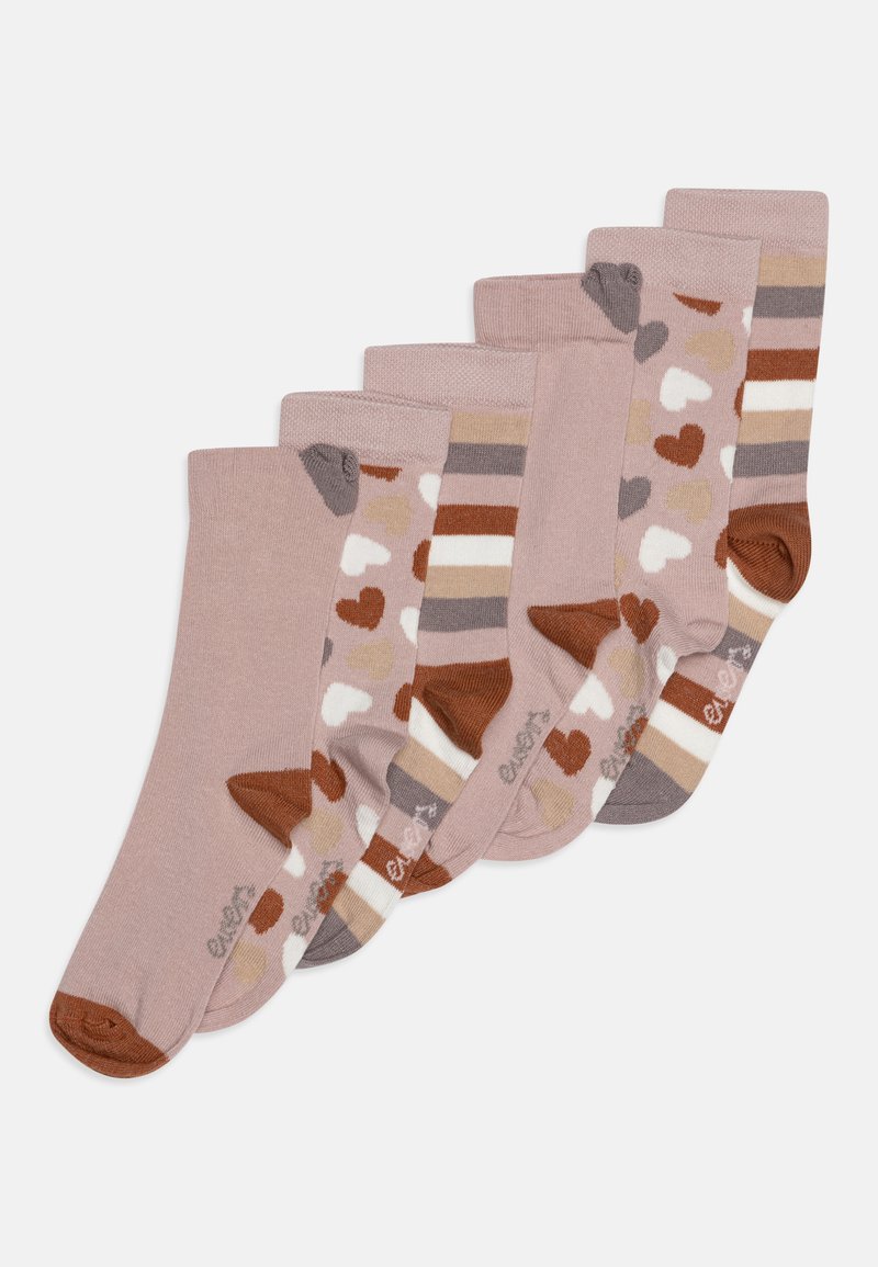 Ewers HEARTS 6 PACK - Calcetines - beige