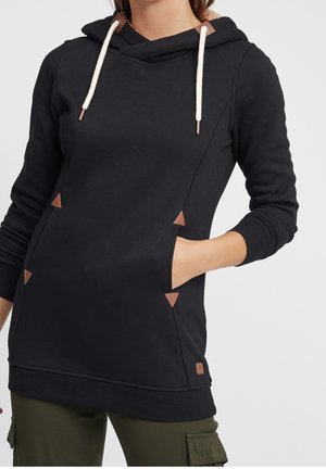 Oxmo Kapuzenpullover - black