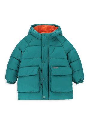 Wintermantel - turquoise