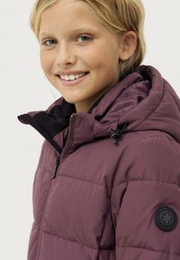 Áhkká LONG PADDED  - Vinterfrakke - braunlila