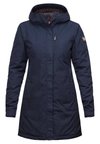 KIRUNA PADDED PARKA W - Parkas - dunkelblau