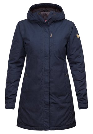 KIRUNA PADDED PARKA W - Parkatakki - dunkelblau