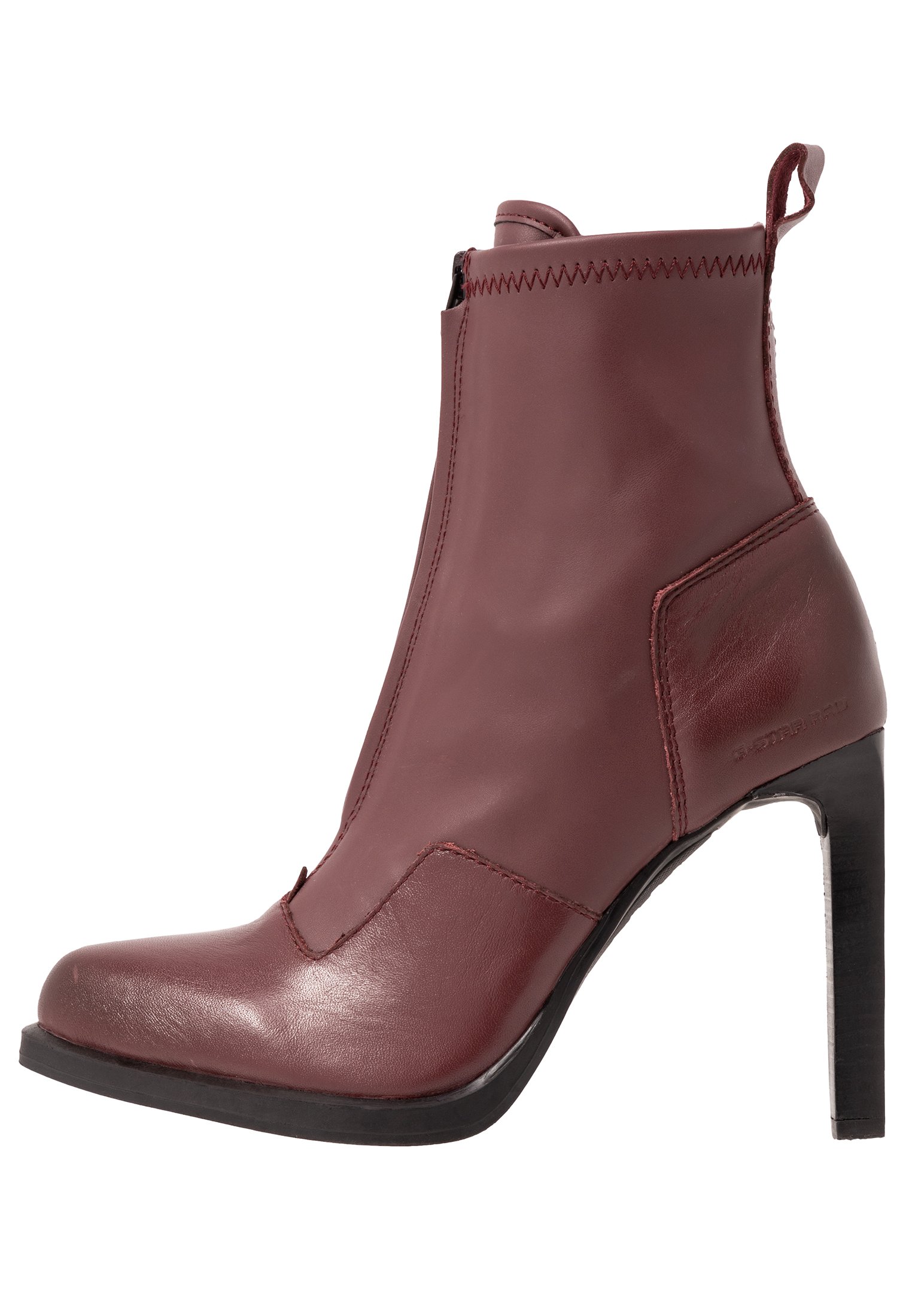 plum ankle boots uk