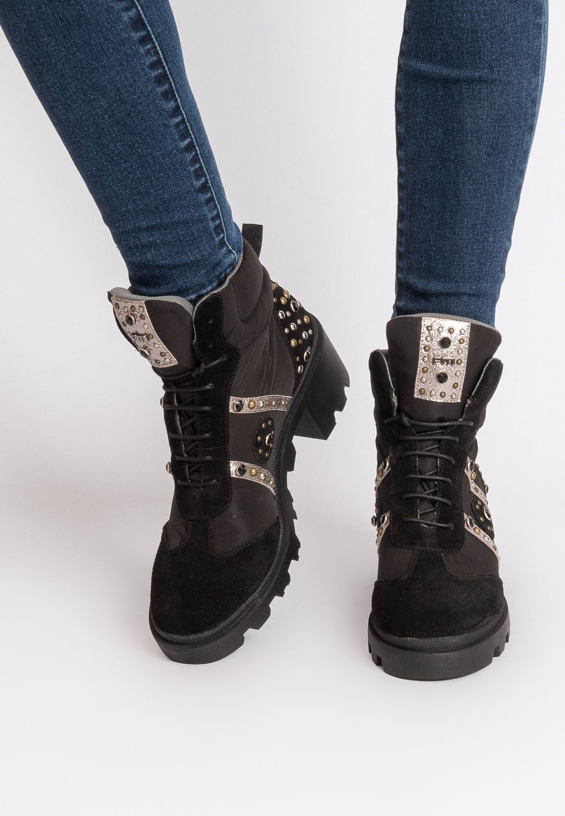 Femme GAIBA - Bottes à lacets Femme GAIBA - Bottes à lacets