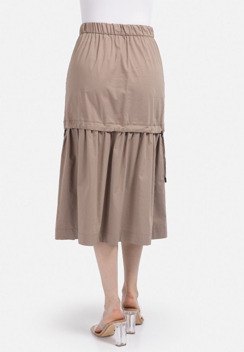 Damen Jeansröcke | HELMIDGE A-Linien-Rock beige - YS31354 Damen Jeansröcke | HELMIDGE A-Linien-Rock beige - YS31354