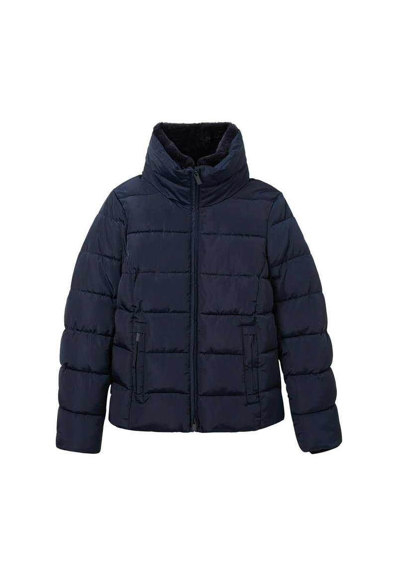 Tom Tailor Winterjas donkerblauw Tom Tailor Winterjas donkerblauw