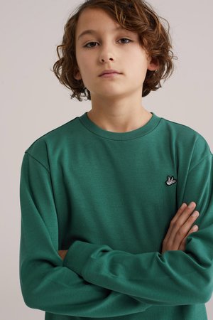 WE Fashion Longsleeve - dark green