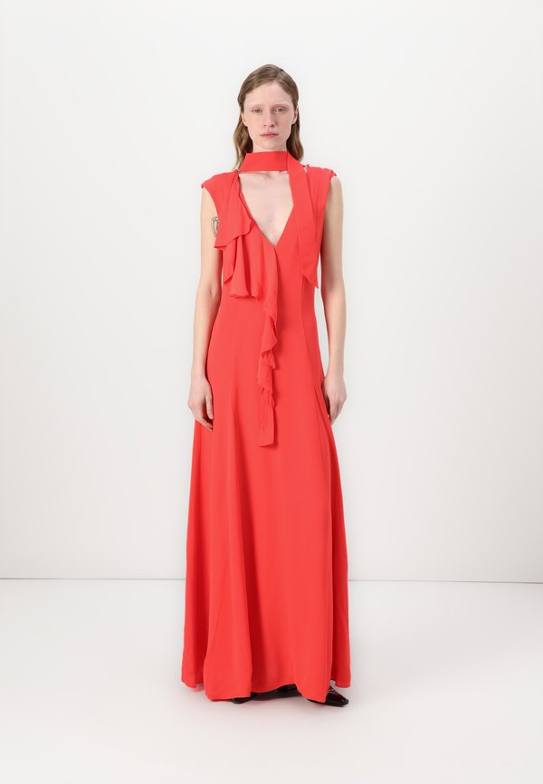 RUFFLE OCCASION DRESS - Occasion wear - hibiscus