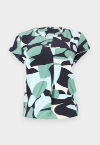 PRINTED SHORTSLEEVE - Bluza - green