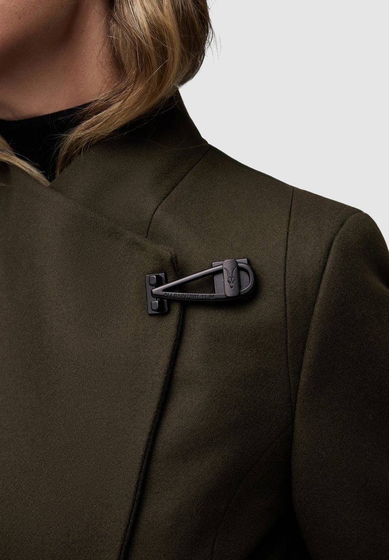 AllSaints RILEY - Klassischer Mantel - khaki green/khaki - Zalando.de 