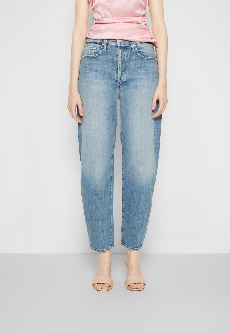 Damen Kleider | Mother THE CURBSIDE ANKLE Jeans Straight Leg secret sister/blue denim - MA72564 Damen Kleider | Mother THE CURBSIDE ANKLE Jeans Straight Leg secret sister/blue denim - MA72564