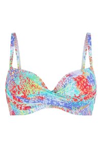 LingaDore FORM - Bikinitop - coral leopard print
